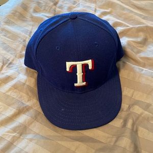 Texas Rangers Authentic On Field New Era Hat